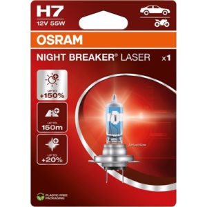 OSRAM H7 12V NIGHT BREAKER LASER +150%
