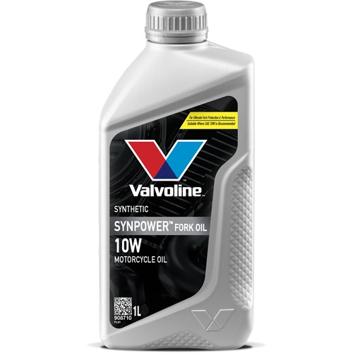 VALVOLINE SYNPOWER FORK OIL 10W 1L