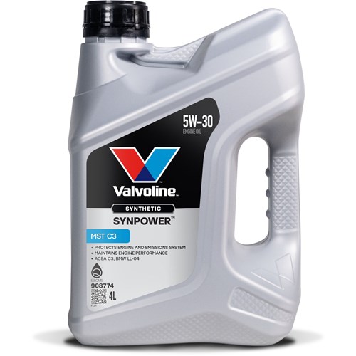 VALVOLINE SYNPOWER MST C3 5W-30 4L