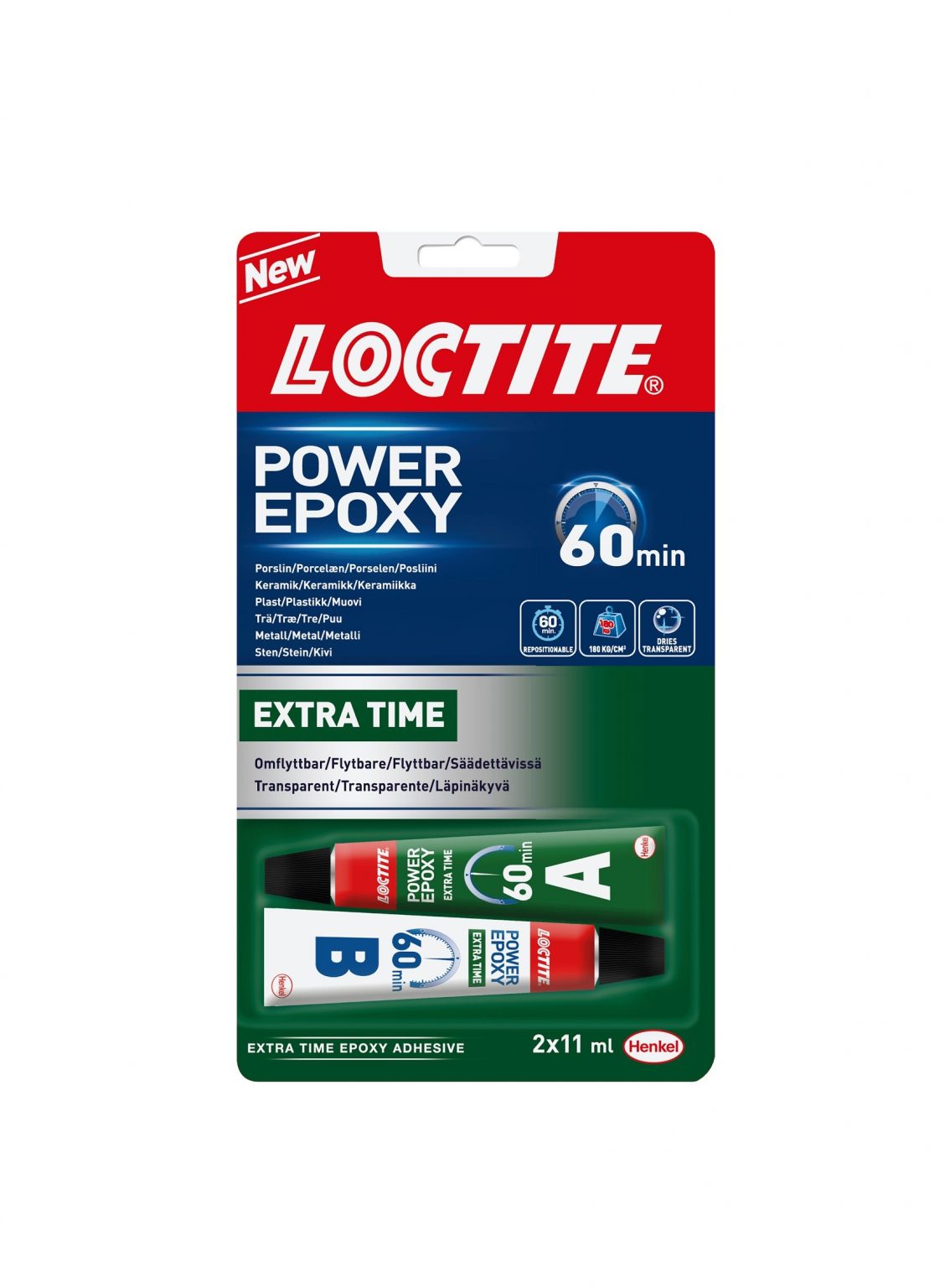 LOCTITE POWER EPOXY EXTRA TIME Halpakauppa Kauhava