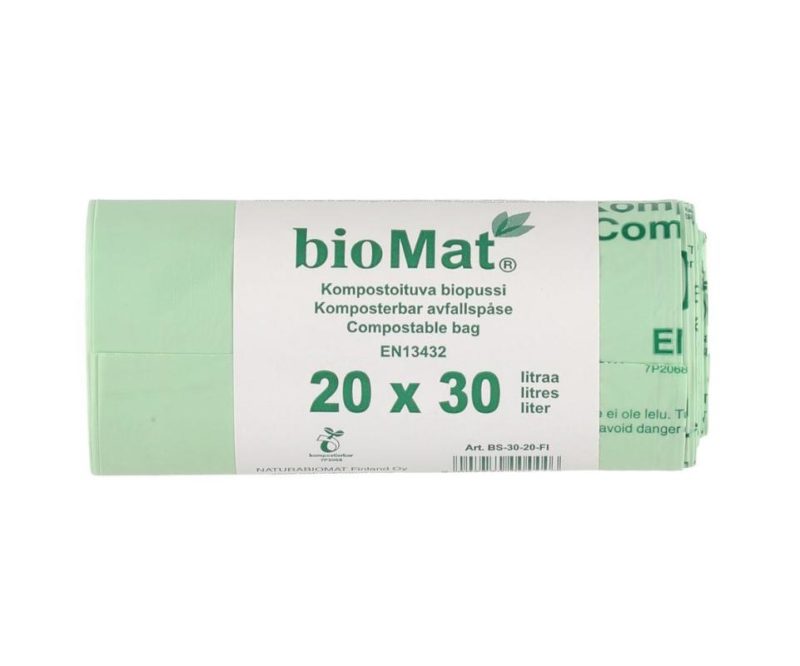 BIOMAT BIO ROSKAPUSSI 30L 20KPL
