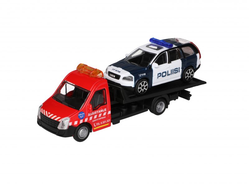 BBURAGO AUTONKULJETUSAUTO 1:43 POLIISI - Image 3