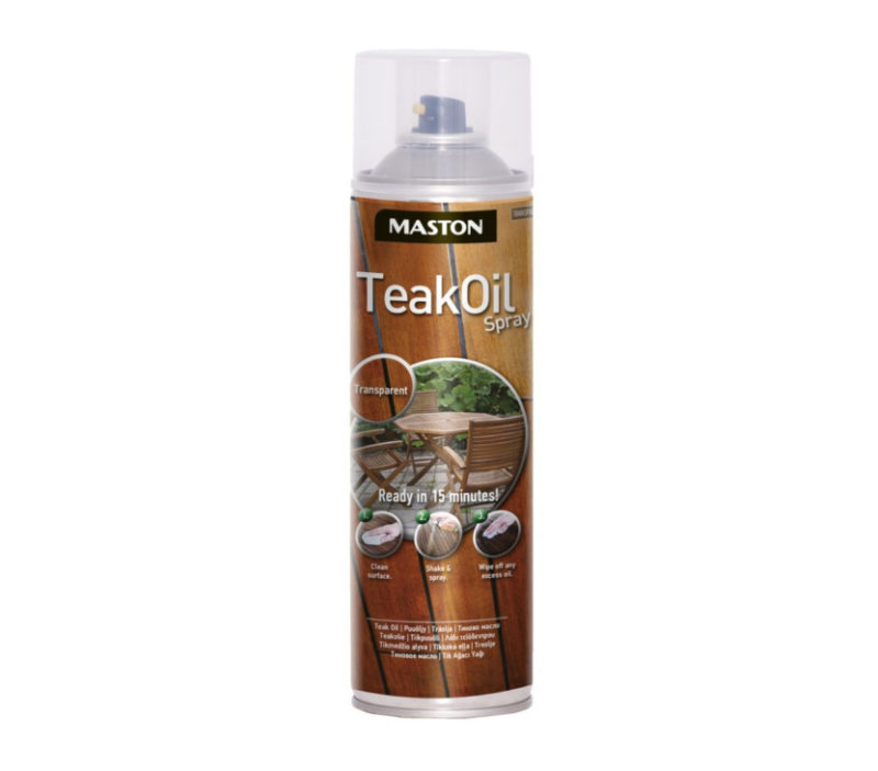 TEAKOIL SPRAY VÄRITÖN