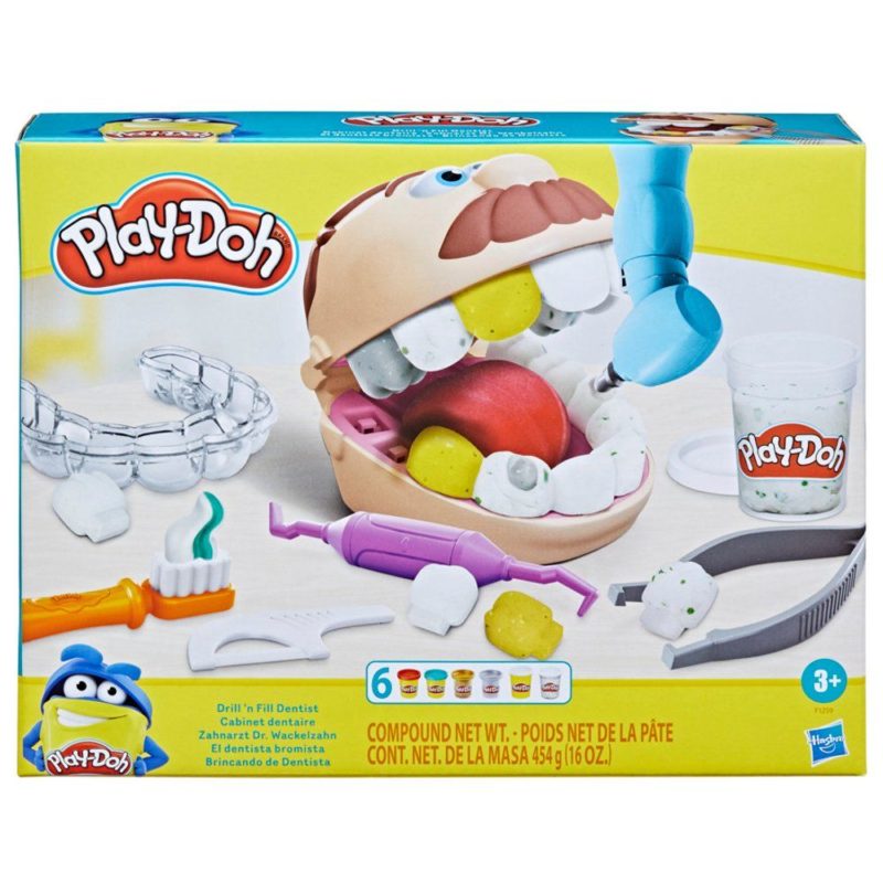 PLAY-DOH MUOVAILUVAHA HAMMASLÄÄKÄRI LEIKKISETTI