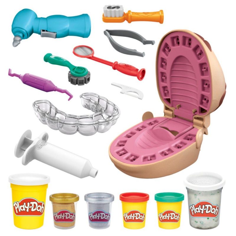 PLAY-DOH MUOVAILUVAHA HAMMASLÄÄKÄRI LEIKKISETTI - Image 2
