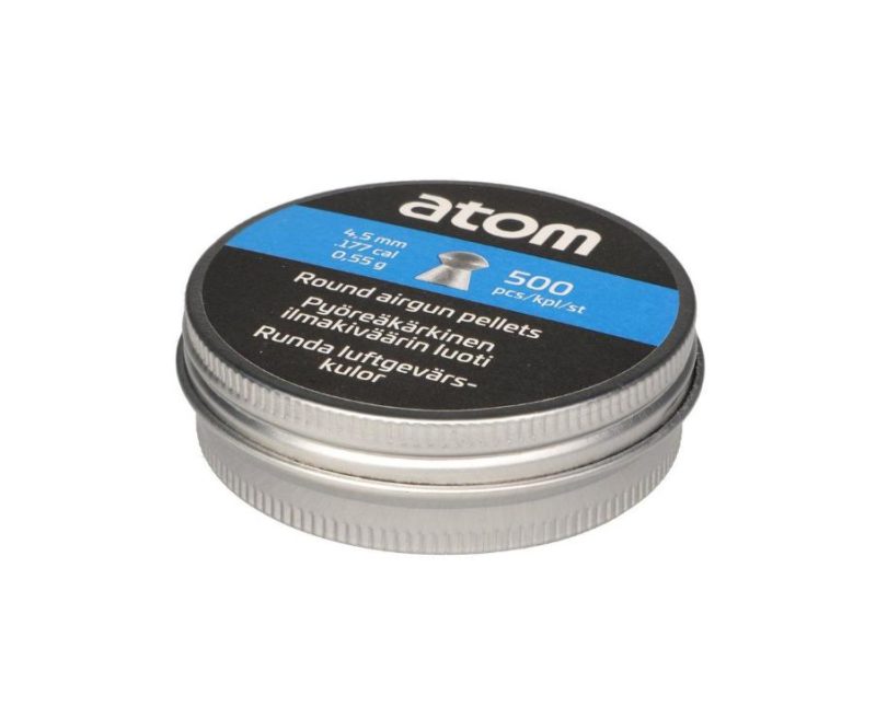 ATOM ILMAKIVÄÄRIN LUOTI 4,5MM PYÖREÄ