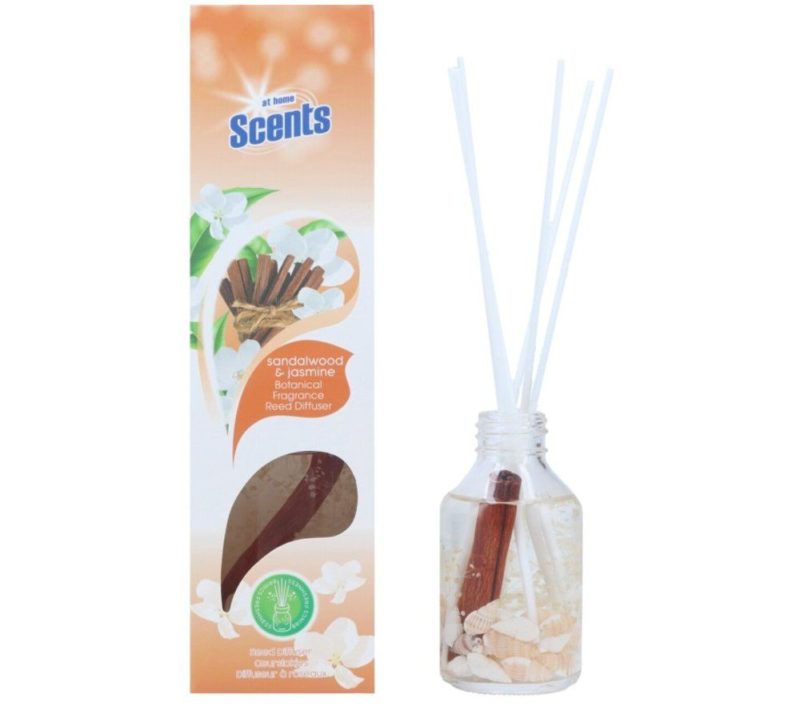 AT HOME SCENTS SANDALWOOD AND JASMINE