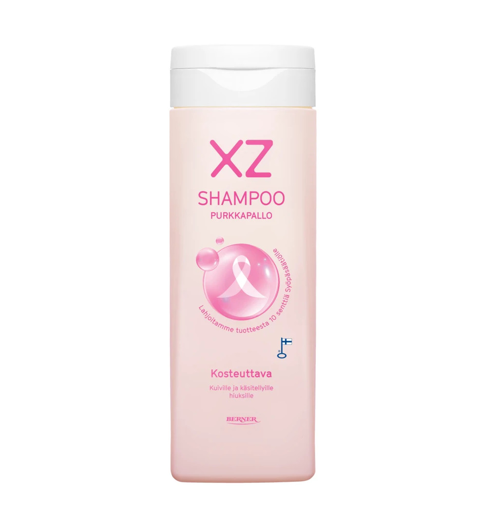 XZ SHAMPOO PURKKAPALLO KOSTEUTTAVA
