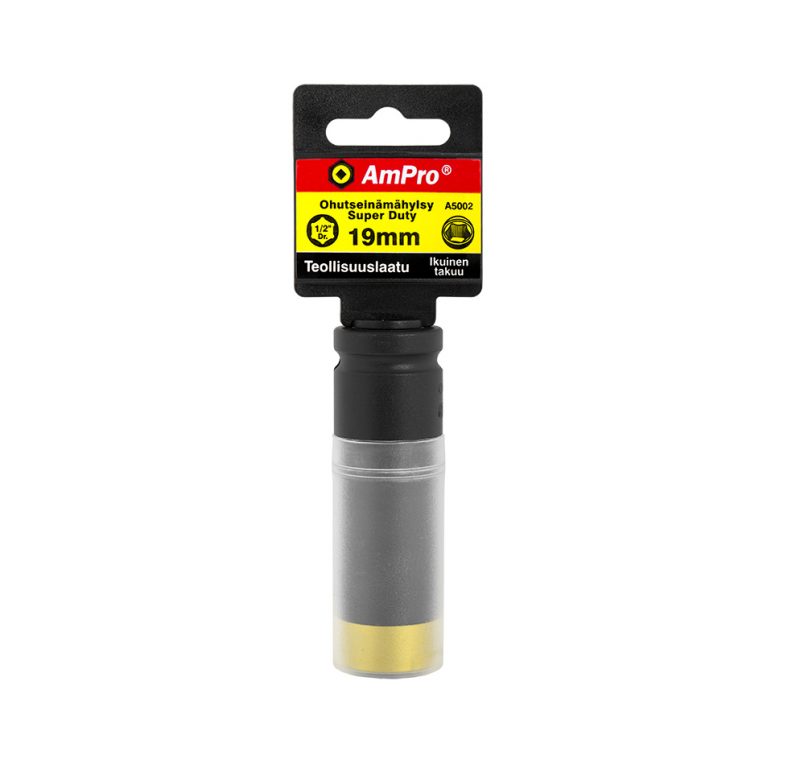 OHUTSEINÄMÄHYLSY 1/2" 19 MM SUPER DUTY
