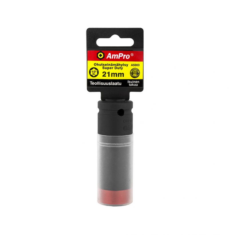 OHUTSEINÄMÄHYLSY 1/2" 21 MM SUPER DUTY