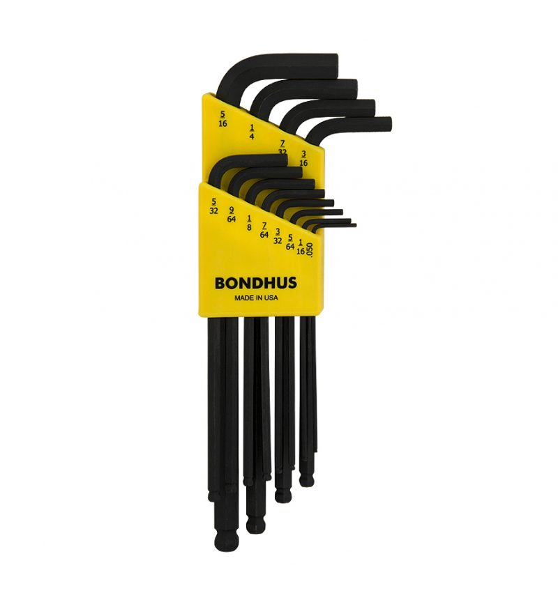 KUUSIOAVAINSARJA 1/8-5/8" PALLOPÄÄ TUUMA BLX12