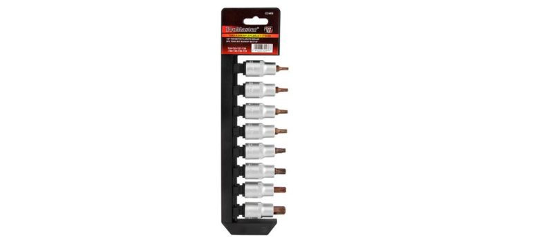 TORX-KÄRKIHYLSYSARJA 1/2" 8-OS