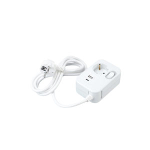 JATKOJOHTO 1-OS 1,4M USB-A+C KYTKIMELLÄ