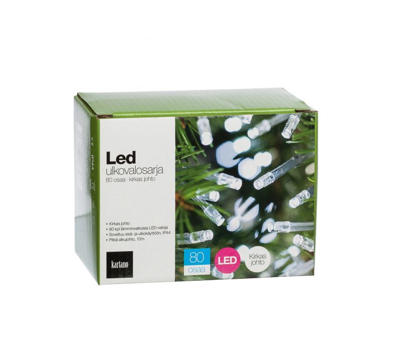 LED-ULKOVALOSARJA 80-OS KIRKAS