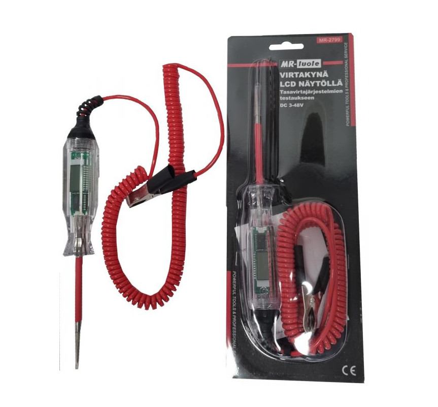 VIRTAKYNÄ DC 3-48V LCD-NÄYTÖLLÄ