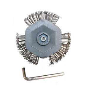 PUHDISTUSHARJA 4" PORAKONEESEEN