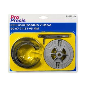 REIKÄSAHASARJA 7-OS. 60-95MM
