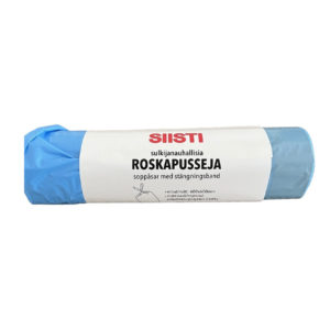 ROSKAPUSSI 40L SULKIJANAUHALLA SININEN