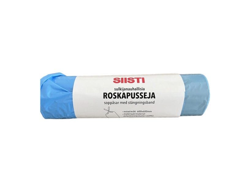 ROSKAPUSSI 40L SULKIJANAUHALLA SININEN