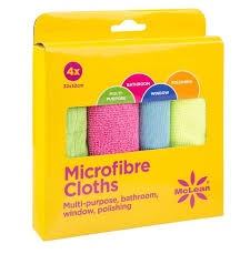 MCLEAN MIKROKUITULIINA 4-PACK 32×32CM VÄRIMIX