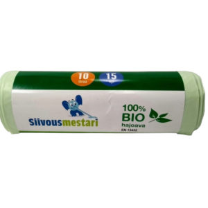 BIO JÄTEPUSSI 10L 15KPL