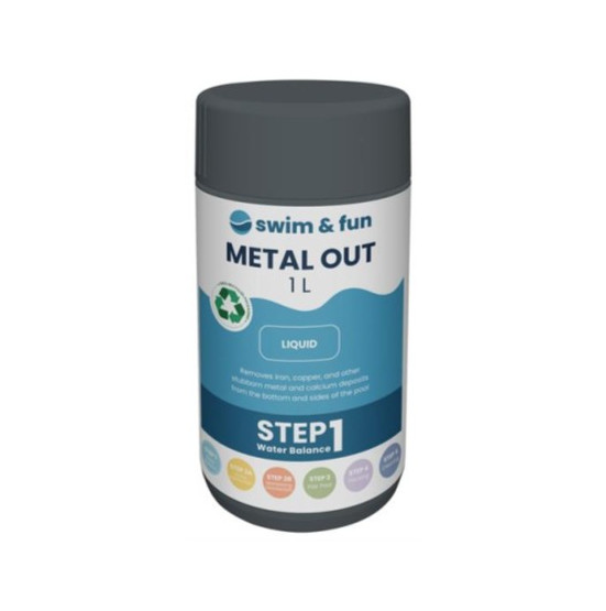 SWIM&FUN METAL OUT 1L