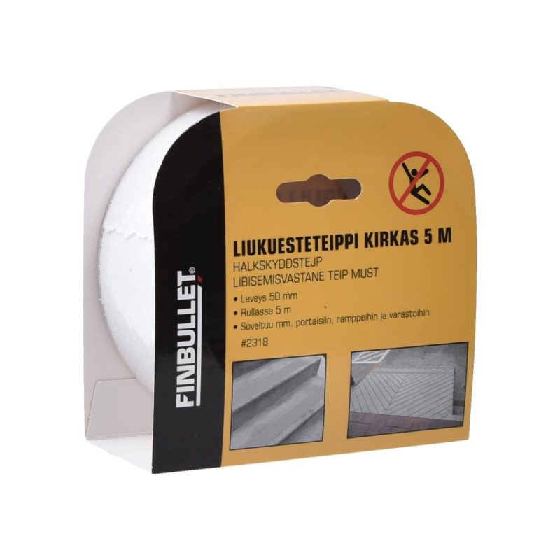 LIUKUESTETEIPPI 50MM*5M KIRKAS