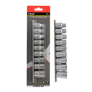 E-TORX HYLSYSARJA 1/2" 9-0S