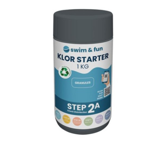 SWIM&FUN PIKAKLOORIJAUHE 1KG